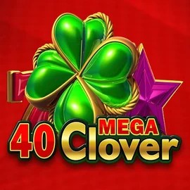 40 Mega Clover casino game by Amusnet Interactive – featured logo at Winomania Casino