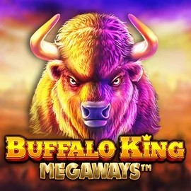 Buffalo King Megaways logo by Pragmatic Play at Winomania Casino