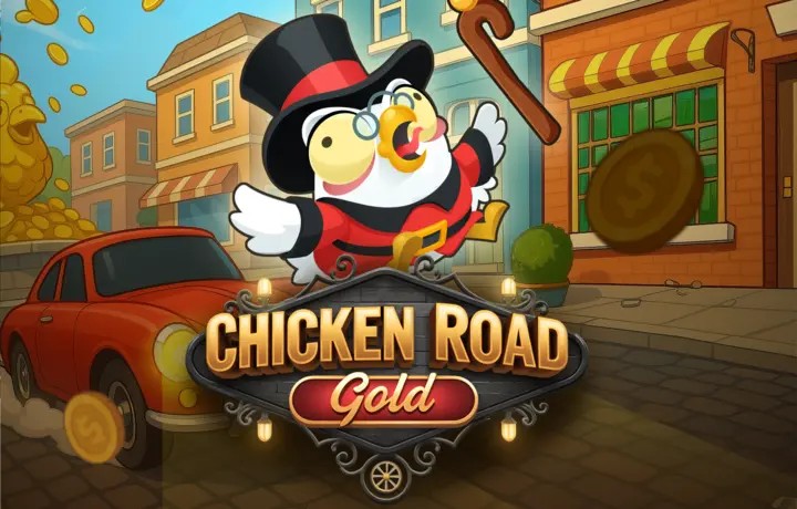 Play the Chicken Road Gold slot by InOut on Winomania Casino