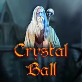 Crystal Ball slot logo by Gamomat at Winomania Casino