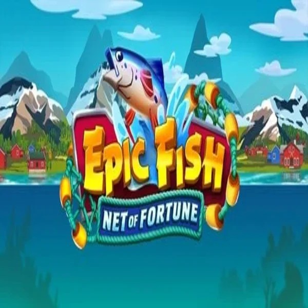 Epic Fish Net of Fortune slot logo by Quickspin at Winomania CasinoEpic Fish Net of Fortune