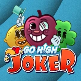 Go High Joker slot logo by RubyPlay at Winomania Casino