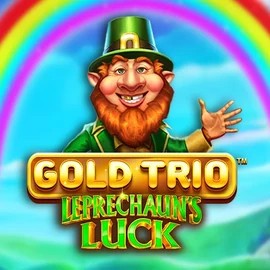 Gold Trio Leprechaun's Luck logo by Playtech at Winomania Casino