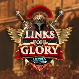 Official Slots logo: Links of Glory by Slingshot Studios at Winomania Casino