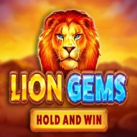 Lion Gems Hold and Win by Playson, showcased at winomaniaa.eu – game logo
