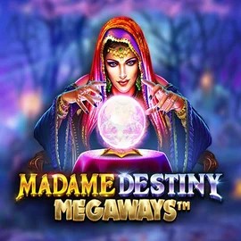 Madame Destiny Megaways logo – Slots by Pragmatic Play at Winomania Casino