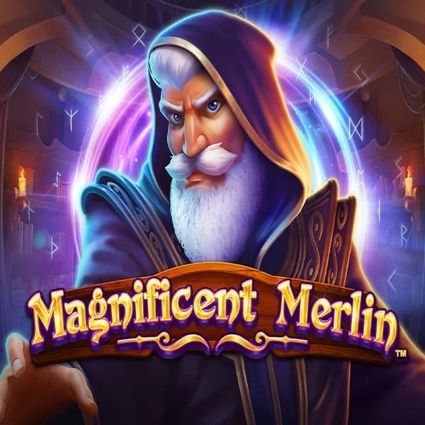 Magnificent Merlin game by Greentube – logo hosted on Winomania Casino