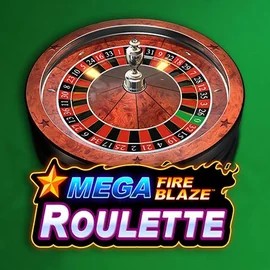 Mega Fire Blaze Roulette slot logo by Playtech at Winomania Casino