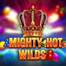 Mighty Hot Wilds logo by Inspired Gaming at Winomania Casino