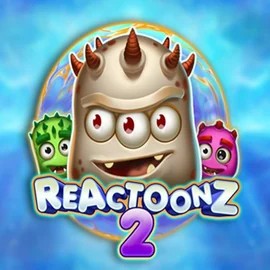 Reactoonz 2 by Play'n GO, showcased at winomaniaa.eu – game logo