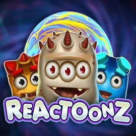 Reactoonz logo by Play'n GO Winomania Casino