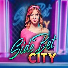 Side Bet City logo by Evolution at Winomania Casino