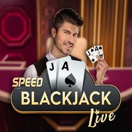 Speed Blackjack casino game by Pragmatic Play – featured logo at Winomania Casino