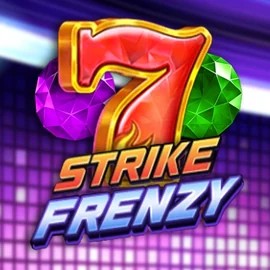 Strike Frenzy online game logo by Pragmatic Play on winomaniaa.eu
