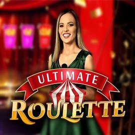 Ultimate Roulette game by Ezugi – logo hosted on Winomania Casino